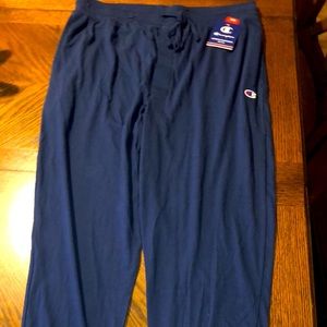 Champion sleepwear/joggers. Black and Navy Blue